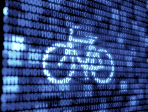 Binary code technology Stock Illustration