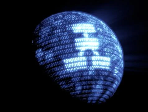 Binary code technology Stock Illustration