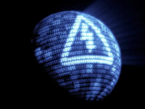 Binary code technology Stock Illustration