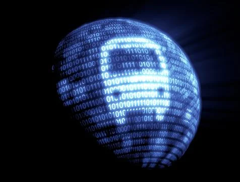 Binary code technology Stock Illustration