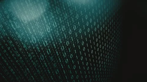 Binary code torrent stream Video stock 63512606