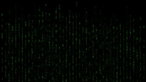 Binary Code Tunnel Animation – Digital Data Stream Stock Footage 319824890