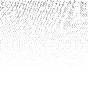 Binary code vector halftone texture. Stock Illustration