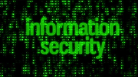 Binary Code Wall Information Security Stock Footage 39225822