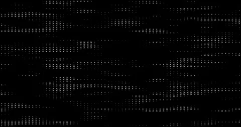 Binary code waves with 0 and 1 signs. 4K motion graphics background. Stock Footage 122720108