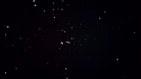 Binary codes background. Digital data flow Stock Footage 89728530