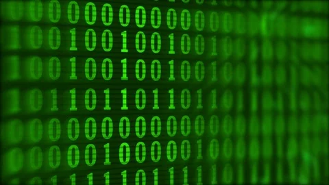 Binary codes background loopable Stock Footage 77540819