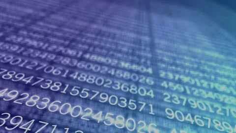 Binary Codes Stock Footage 105582478