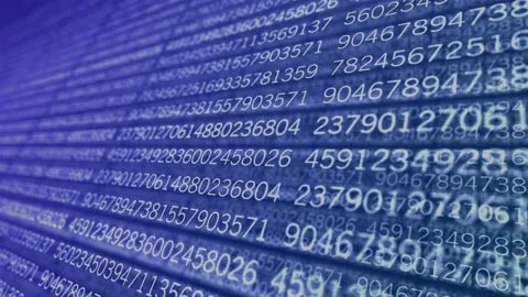 Binary Codes Video stock 105582479