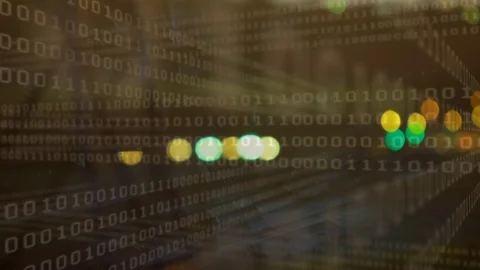 Binary codes Stock Footage 109191038