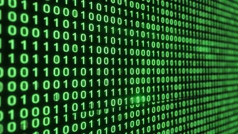 Binary codes Stock Footage 324910120