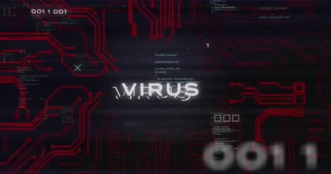 Binary coding and data processing moving over a transparent background Stock Footage 330658235