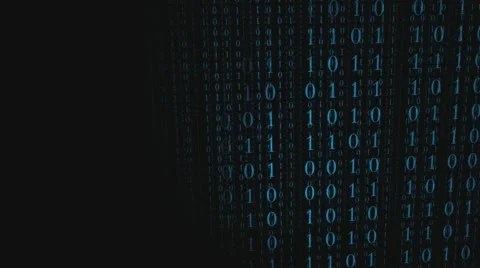 Binary coding conception motion graphic Stock Footage 63796974