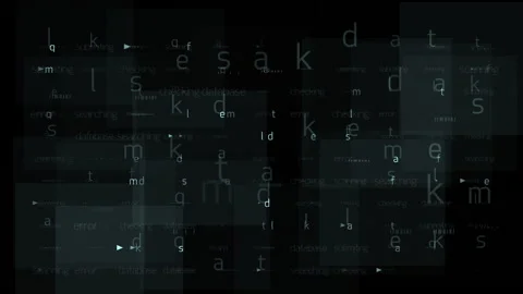 Binary Computer Code Background Stock Footage 135564798