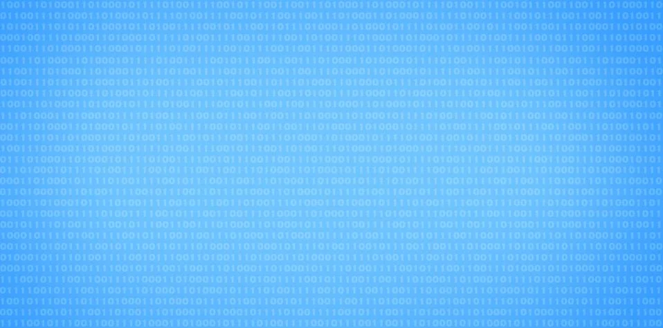 Binary computer code background illustration 스톡 일러스트