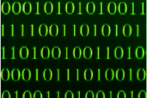Binary Computer Code Stock Footage 296827