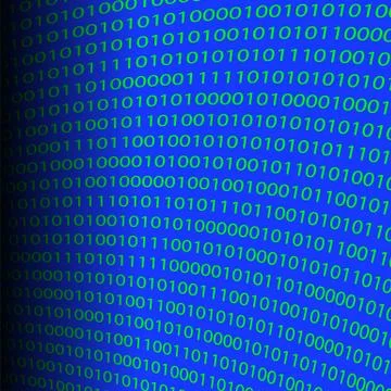 Binary Computer Code Stockillustratie