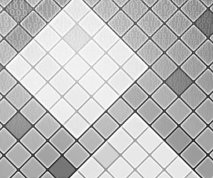 Binary data background Illustrazione stock