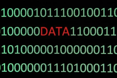  binary data binary data Copyright: xZoonar.com/AleksandarxStojanovx 34124... 스톡 사진