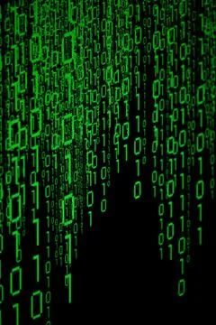 Binary data concept 스톡 사진