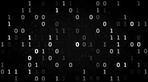 Binary Data Field Neutral Stock-Footage 52186930