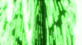Binary data glowing closeup perspective green HD Footage