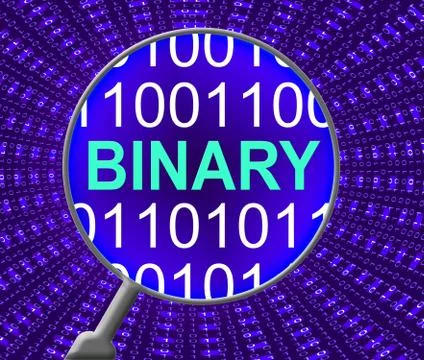  Binary Data Indicating Programming Encode And Web Illustration