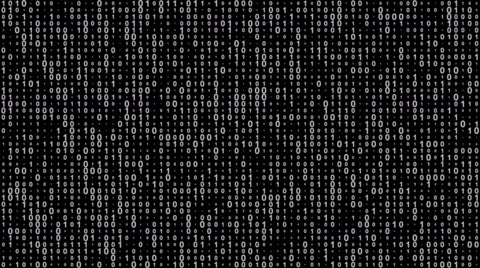 Binary data number 4k Stock Footage 47394726