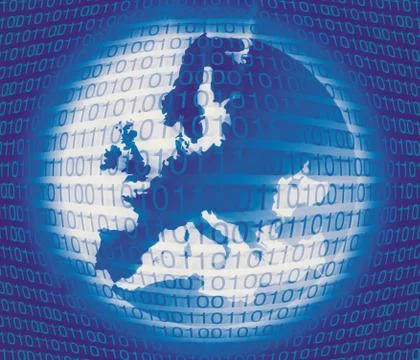 Binary Europe Stock Photos