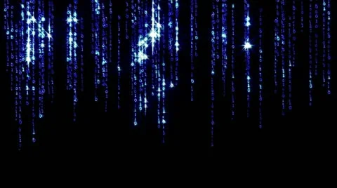 Binary Fashion Wall Stock Footage