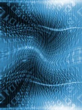 Binary flow 스톡 일러스트