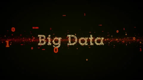 Binary Keywords Big Data Black Stock Footage 52941248
