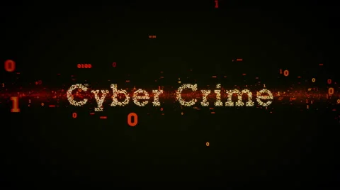 Binary Keywords Cyber Crime Black Stock Footage 52942795