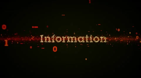 Binary Keywords Information Black Stock Footage 52944533