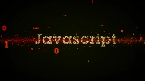 Binary Keywords Javascript Black Stock Footage 54717742