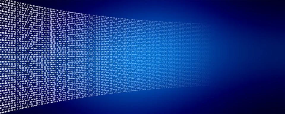 Binary matrix code on the screen. numbers of the computer matrix. The concept of Stock Photos