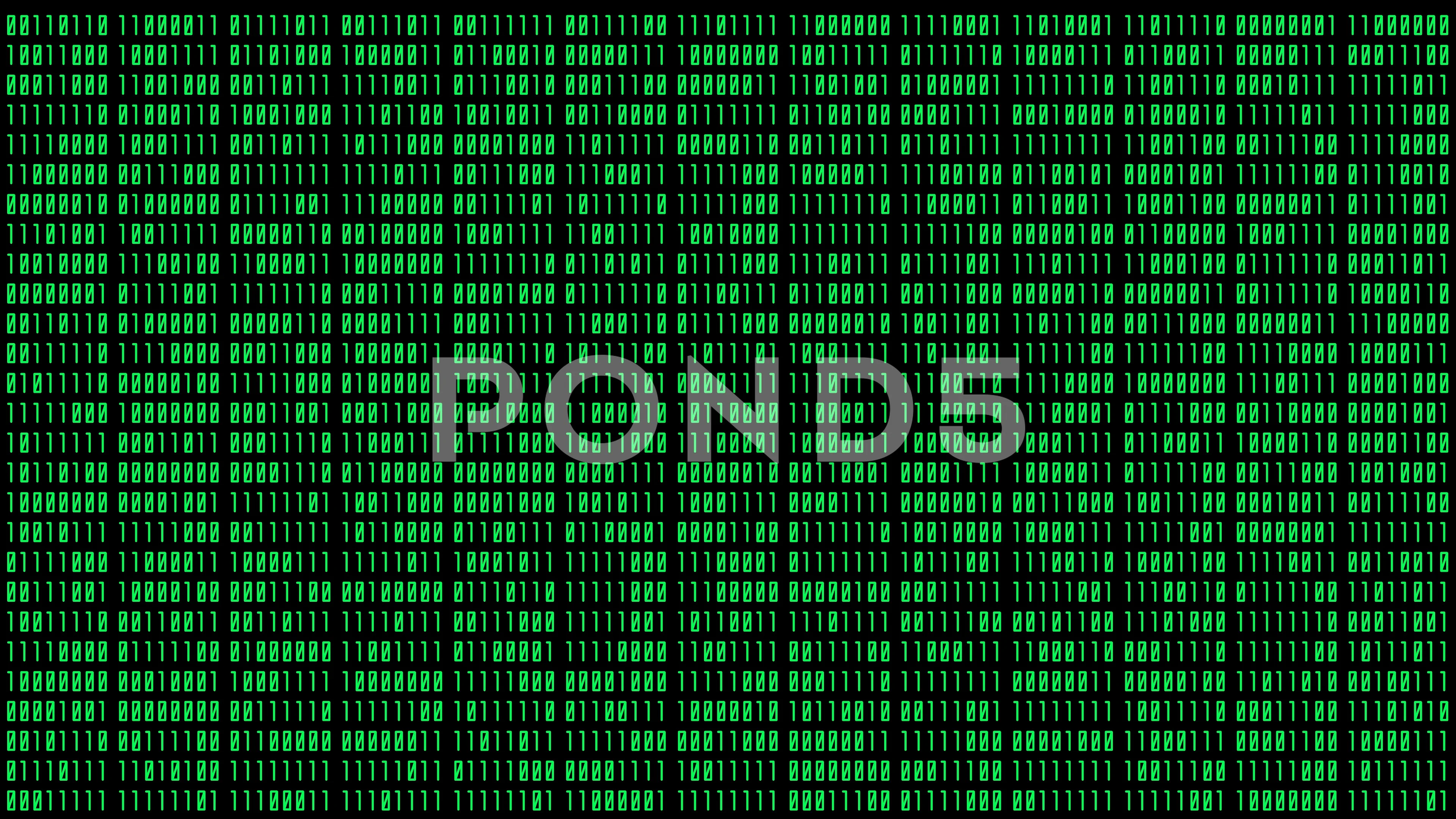 Binary Number Matrix Zoom In Animation o... | Stock Video | Pond5