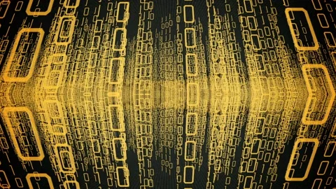 Binary numbers 3d backdrop animation. Stock Footage 170296379