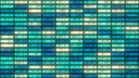 Binary numbers code Stock-Footage 131744255