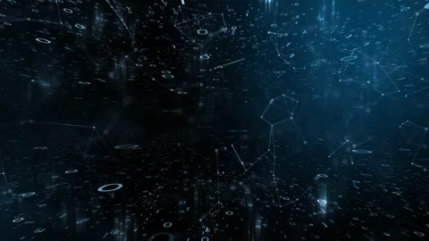 Binary numbers with human eyes Stock Footage 231910131