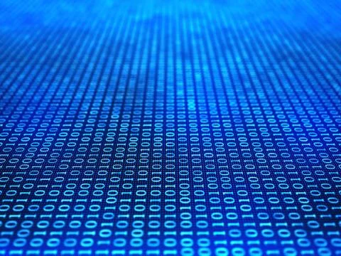 Binary Numbers Stock Illustration
