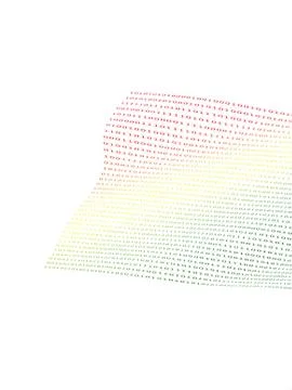 Binary numbers Stock Illustration