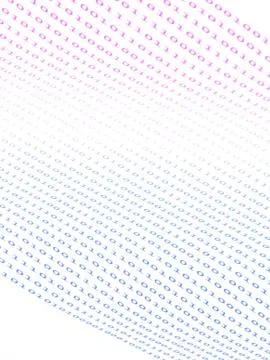 Binary numbers Stock Illustration