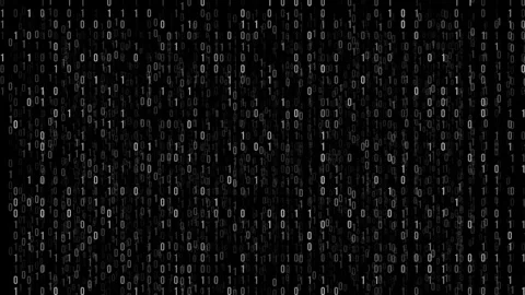 Binary Numbers Matrix Wall – Digital Background Loop 스톡 동영상 319937113