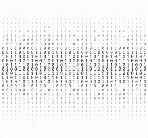 Binary Numbers Texture: Graphic #92534949