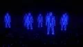 Binary people computer team glowing data 0 1 4K 4k or 4k+ Resolution