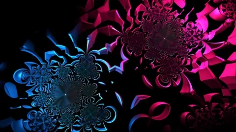 Binary Recursion Looping Animation Stock Footage 73284703