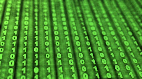 Binary Seamless Background Video stock 35162476