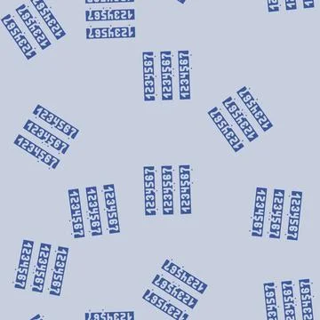 Binary search algorithm glyph vector seamless pattern Stock Illustration