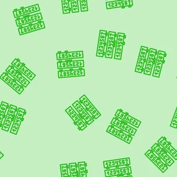 Binary search algorithm line vector seamless pattern Stock Illustration